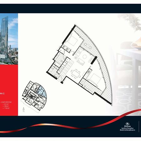 Number 1 H Residences - Wifi, Parking & More By Gold Coast Holidays Exterior photo